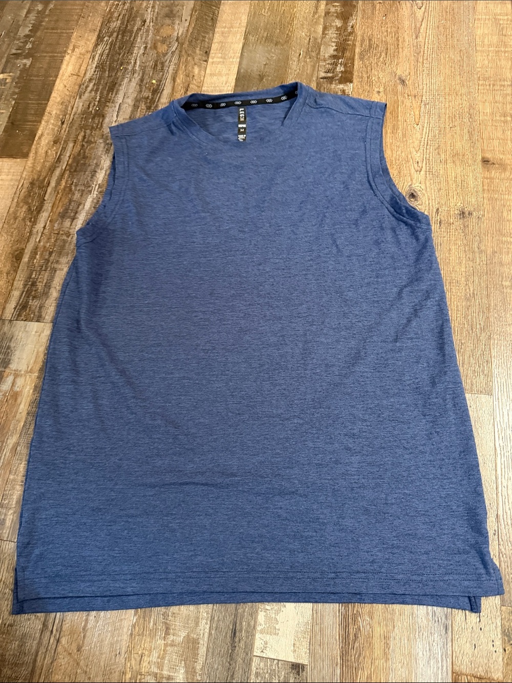 Men's Sleeveless Performance Tank Top - Blue